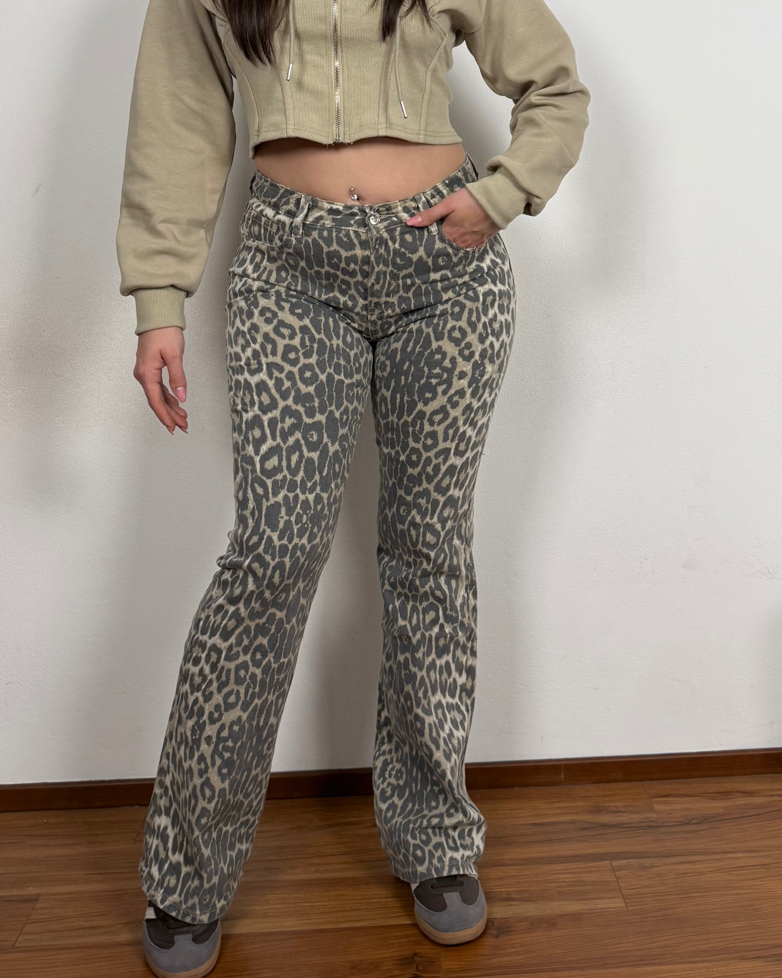 Jeans - Leopard