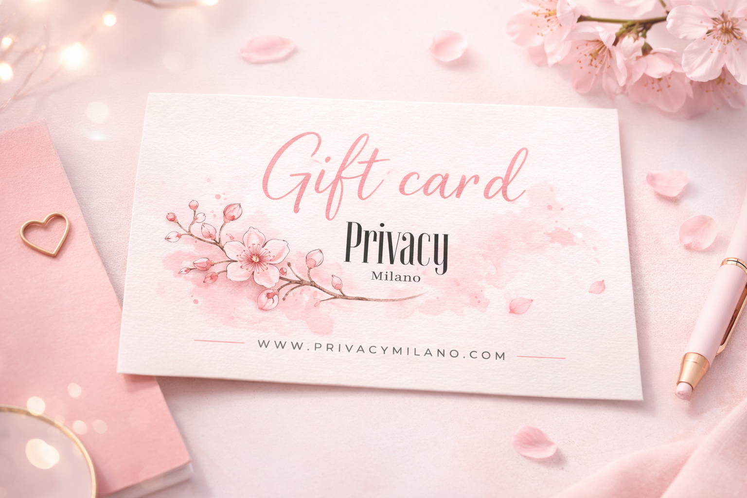 Buono regalo Privacy Milano
