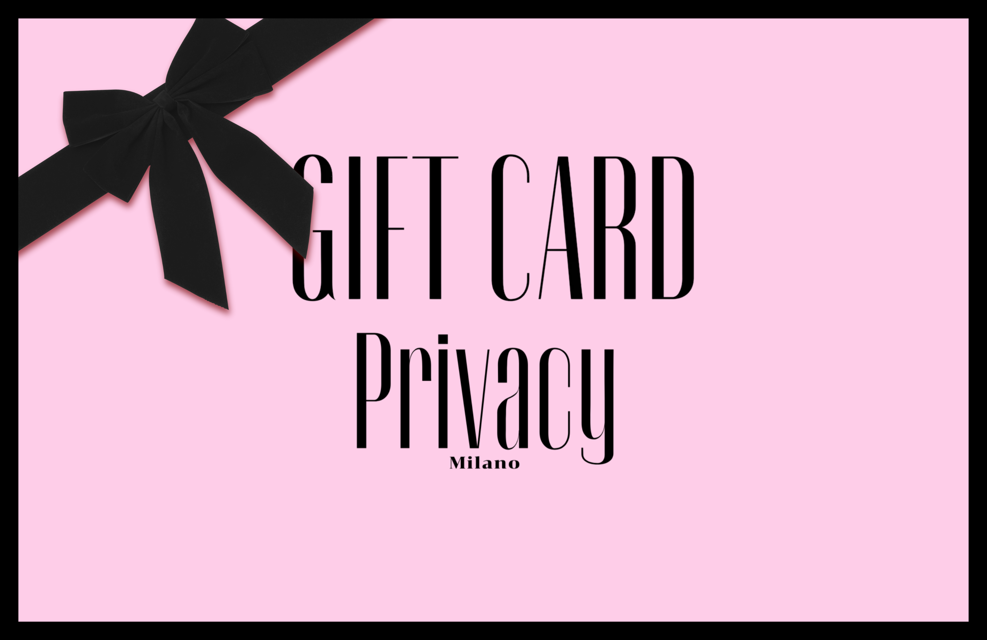 Buono regalo per Privacy Milano